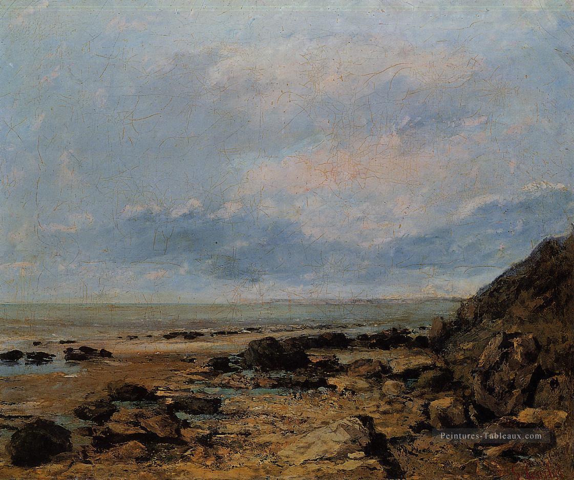 Réaliste Rocky Seashore peintre Gustave Courbet Peintures à l'huile